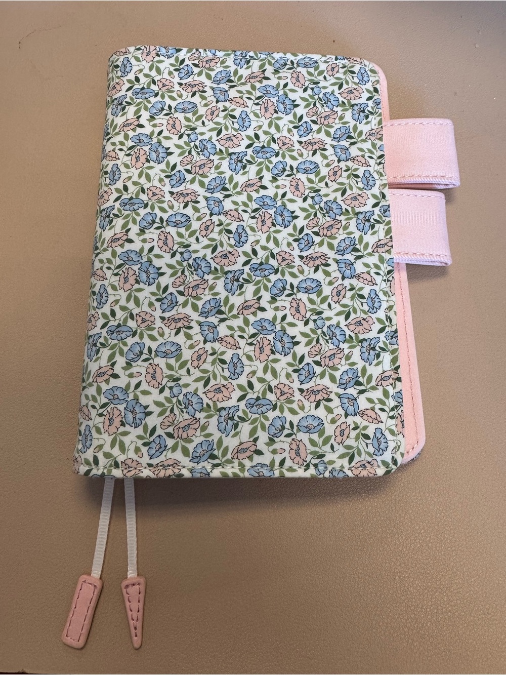 Liberty of London Pink Floral B6 Hobonichi Cover